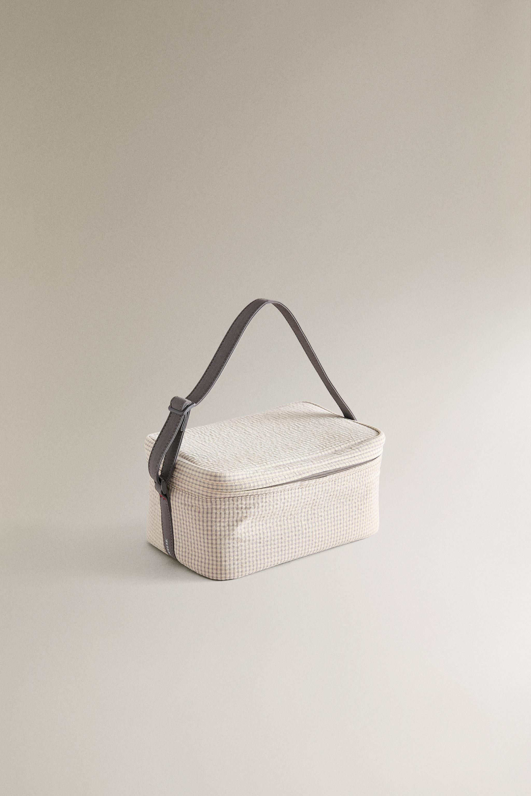 GINGHAM CHECK THERMAL LUNCH BOX